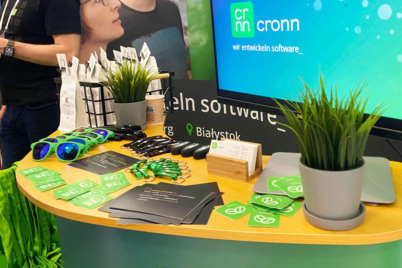 cronn-Giveaways auf der JavaLand 2022.
