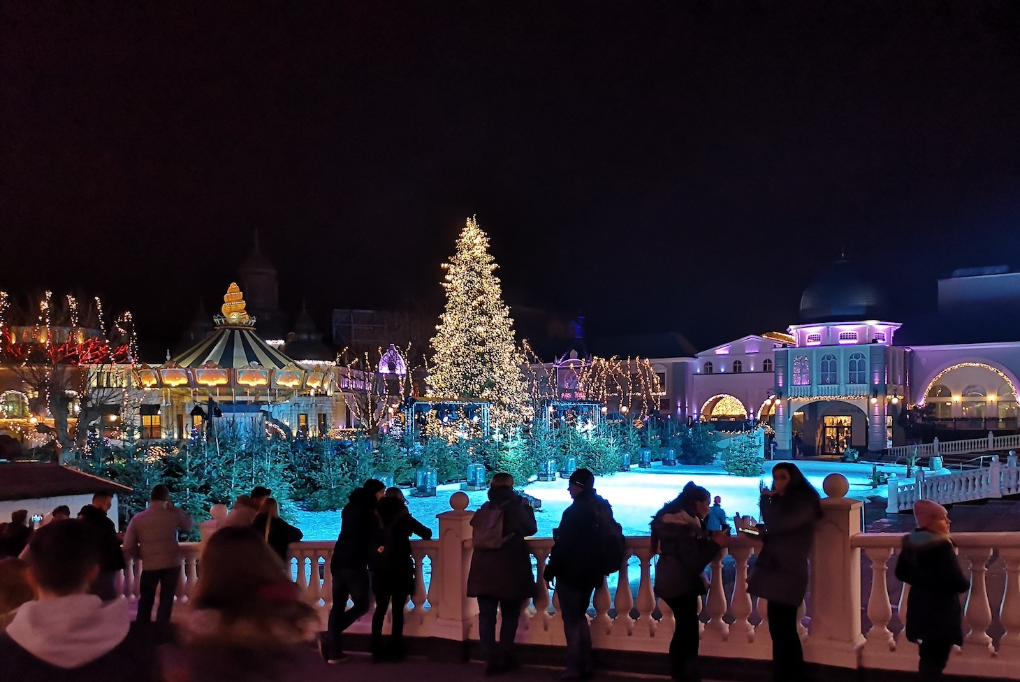 cronner auf einem Karussell